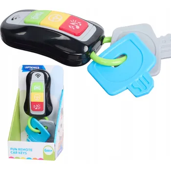 Hračka pro nejmenší KLUCZE KLUCZYKI INTERAKTYWNE GRAJĄCE ZABAWKA SENZORICKÉ CHRASTÍTKO