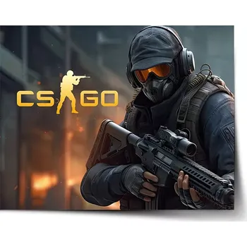 Plakát Sablio Plakát CS:GO Voják 2 - 120x80 cm