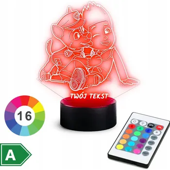 Lampička Noční lampa ELP vícebarevná