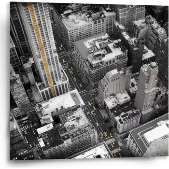 Obraz Sablio Obraz Pokled z mrakodrapu - 50x50 cm