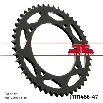 Řetězová sada pro motocykl Řetězová rozeta JT JTR 1466-47 47 zubů, 428