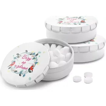 Bonbon Sablio Mentolky Brzy se uzdrav 2 - 3 ks
