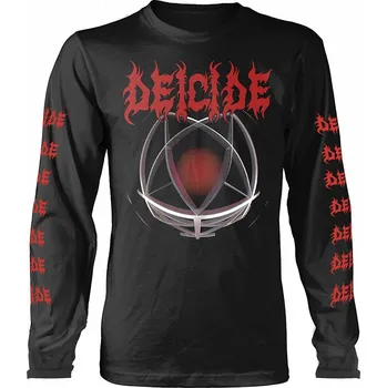 Pánská móda Deicide tričko dlouhý rukáv, Legion Black, pánské L
