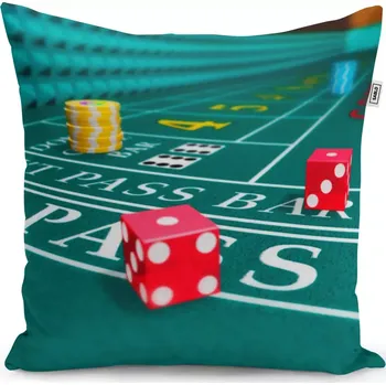 Polštář Sablio Polštář Kostky - 50x50 cm