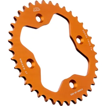 Motodíl Hliníková řetězová rozeta JT JTA 881-38ORG 38 zubů, 520 oranžová