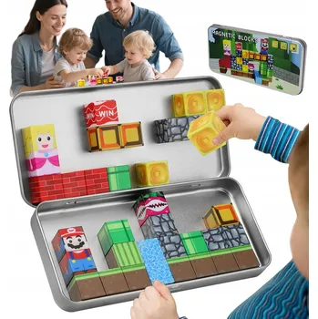 ostatní stavebnice 35 KUSŮ MAGNETICKÝCH STAVEBNICE STAVEBNICE PRO DĚTI