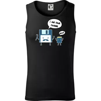 I am your father SD karta - Tílko pánské Core - L ( Černá )