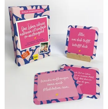 Osobní rozvoj Das Leben schwer nehmen ist einfach zu anstrengend - Das Kartenset zum SPIEGEL Bestseller - Sideropoulos, Susan