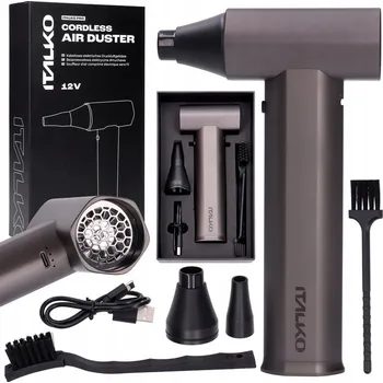 VÝKONNÝ AKUMULÁTOROVÝ FUKAR ELEKTRICKÝ FOUKAČ 130 000 ot/min ITALKO