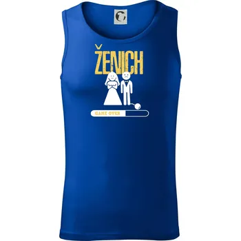 Drink team ženich - Tílko pánské Core - M ( Královská modrá )