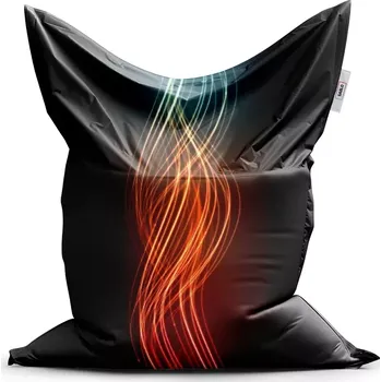 Sedací pytel Sablio Sedací vak Classic Abstrakce strip - 150x100 cm