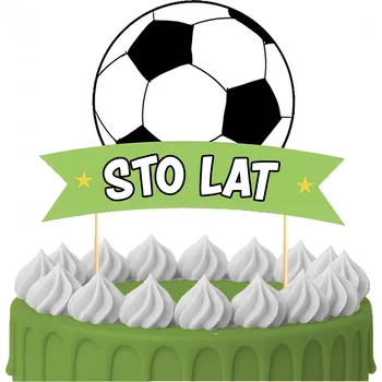 Obraz ZÁPICH DO DORTU 100 let staré Ozdoby HŘIŠTĚ fotbalové hřiště s postavami 3