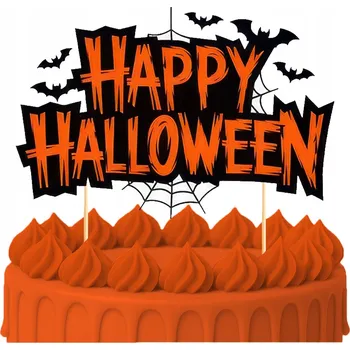 Obraz ZÁPICH DO DORTU Narozeninová Oslava Sto Let HALLOWEEN DUCHOVÉ DÝNĚ POSTAVIČKY OZDOBY 8
