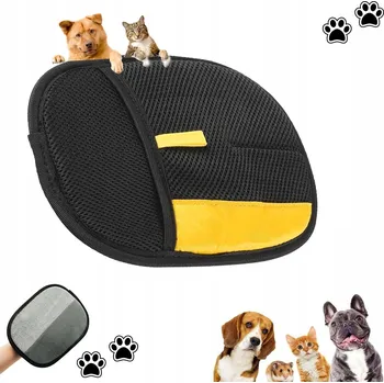 Rukavice RUKAVICE S KARTÁČEM PRO PSY, RUKAVICE PRO ODSTRAŇOVÁNÍ ZVÍŘECÍ SRSTI