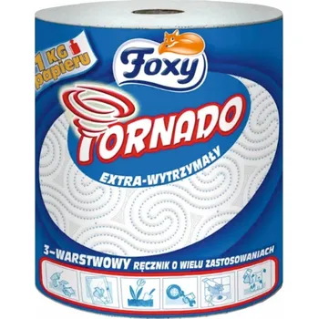 Papírový ručník Papírová utěrka FOXY Tornado bílá 1 Ks