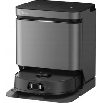 Robotický vysavač Midea Robotický Vysavač V15 | Mokré i suché vysávání | Sací výkon 16200 Pa | Černý
