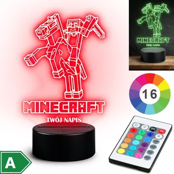 Lampička Noční lampa ELP vícebarevná