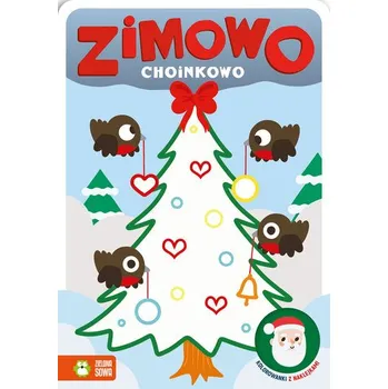 První čtění Zimowo choinkowo. Kolorowanki z naklejkami. Zimowo - opracowanie zbiorowe