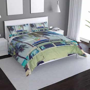 Povlečení Sablio Povlečení Veterán na pláži - 140x200 / 90x70