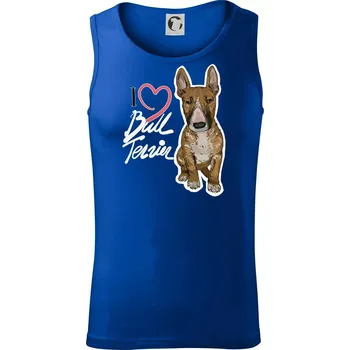 I love bull terrier - Tílko pánské Core - M ( Královská modrá )