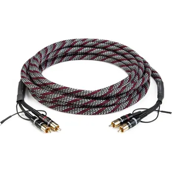 Audio kabel Signálový kabel Gladen Aerospace RCA 5 m