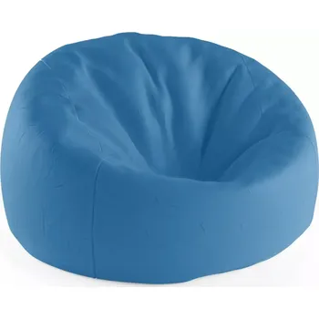 Sedací pytel Sablio Sedací vak Cocoon Modrá - 115 x 75 cm x 45 cm
