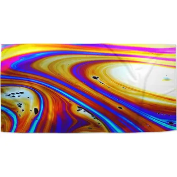 Osuška Sablio Ručník Barevná abstrakce - 50x100 cm