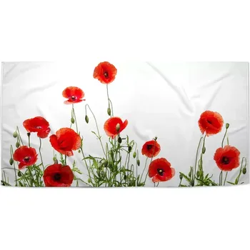 Osuška Sablio Ručník Vlčí máky - 30x50 cm