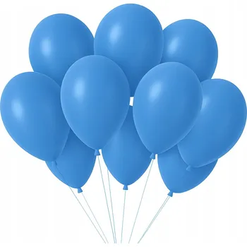 Balónek Latexové balónky pastelově modré 12" 10 Ks