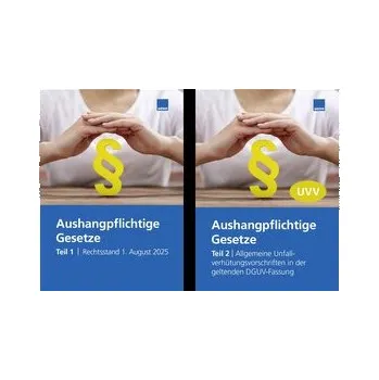 Aushangpflichtige Gesetze [DE] (2025, Brožovaná, WEKA MEDIA GmbH & Co. KG)