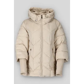 Zimní bunda krátká 2902 Fly Itálie barva: béžová, velikost: L