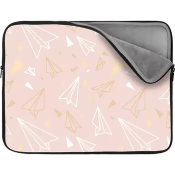 pouzdro na notebook Sablio Obal na notebook Zlaté a bílé vlaštovky - 13"