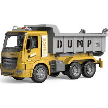 autíčko Wiky RC Auto stavební sklápěč na setrvačník s efekty 28 cm