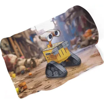 deka Sablio Deka Wall-E robot Město - 150x120 cm