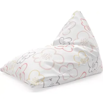 Sedací pytel Sablio Sedací vak Triangl Dětské kvítí: 120 x 100 x 100 cm