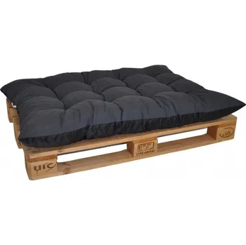 Podsedák Paletový sedák / zahradní matrace tmavě šedý melír