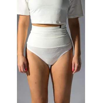 Kalhotky GoldBee Tanga Stahovací White Barva: White, Velikost: XS