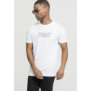 Pánské tričko Pray Hands Tee - white 3XL