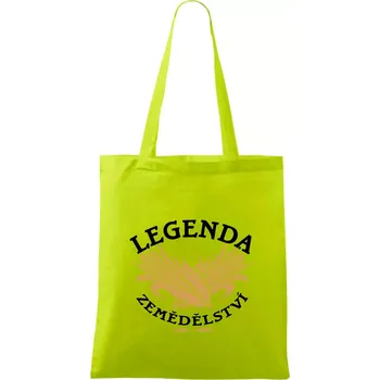 Legenda zemědělství - Taška bavlněná - 42 x 38 cm ( Limetková )