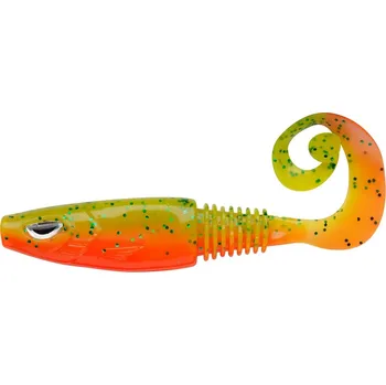 Umělá nástraha Berkley Gumová Nástraha Sick Curl Greenback Tomato - 12 cm