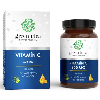 GREEN IDEA Vitamín C 600 mg 60 tob.