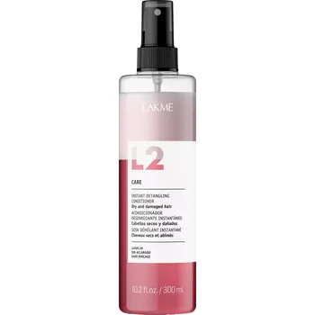 Lakme L2 Care dvoufázový rozčesávací kondicionér pro suché a poškozené vlasy 300 ml + Prodloužená možnost vrácení zboží do 30 dnů.