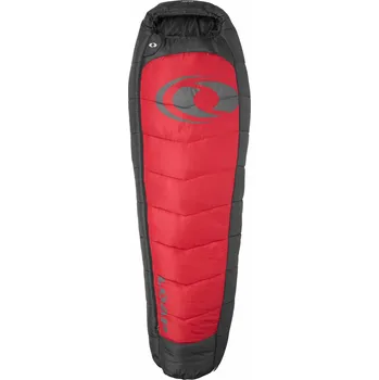 Spacák Třísezónní spacák Loap Artes Zip: Levý / Barva: červená/šedá