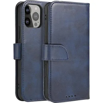 Pouzdro na mobilní telefon Hurtel Magnetický kryt s výklopným krytem pro Samsung Galaxy A56 - modrý