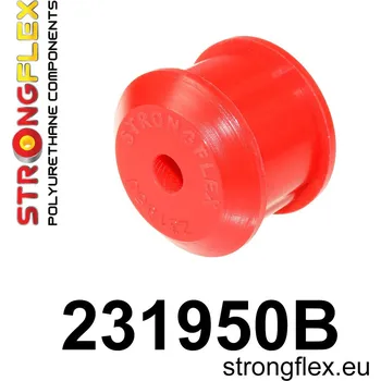 Silentblok nápravy 231950B: Rear axle frame – rear bush Red
