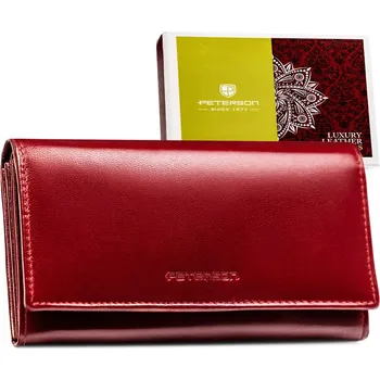 Peněženka Velká kožená dámská peněženka s RFID systémem