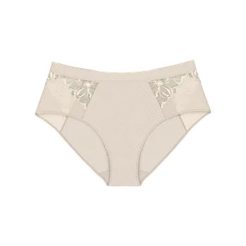 Dámská móda Dámské kalhotky Wild Azalea Florale Maxi - BROWN - sv. béžové 00RB - TRIUMPH BROWN 46