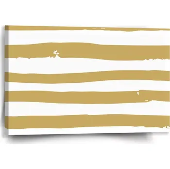 Obraz Sablio Obraz Zlaté pruhy - 60x40 cm