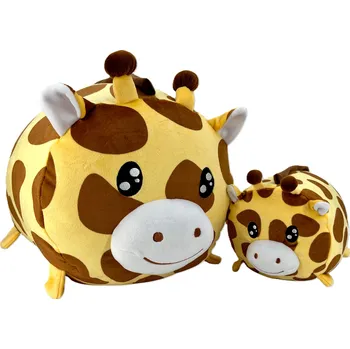 plyšák Magic Baby Žirafa - maminka s mláďátkem - set plyšových hraček 20 a 40 cm
