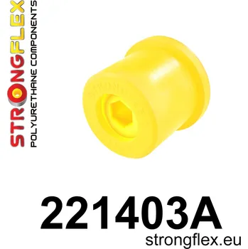 Silentblok nápravy 221403A: Front wishbone rear bush SPORT Yellow
